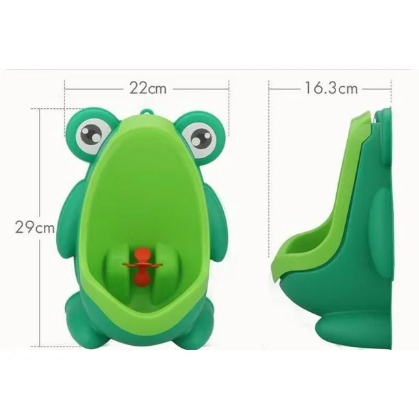 Urinario Infantil Sapo para Niños | Entrenamiento de Baño con Objetivo Giratorio